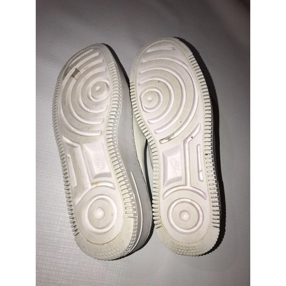Nike Air Force 1 Lover XX Clog Off White Cream Platform Mules AO1523-100 Sz 7.5
